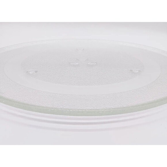 15" Microwave Plate Round Glass Tray Turntable Replacement Dish Clear Y27 1500 - Picture 3 of 10